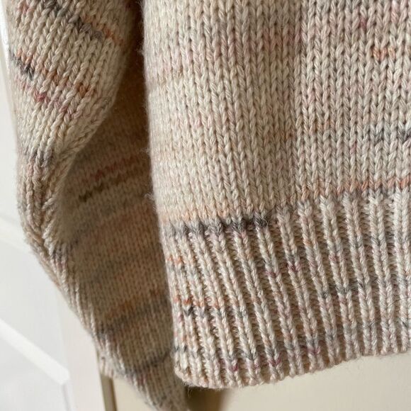 🇬🇧 Great Plains cream/multi soft sweater - Picture 9 of 10